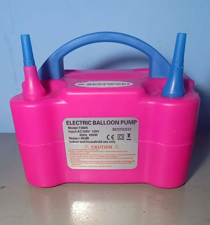 Inflador Elétrico de Balão 2 Bicos - Foto 5