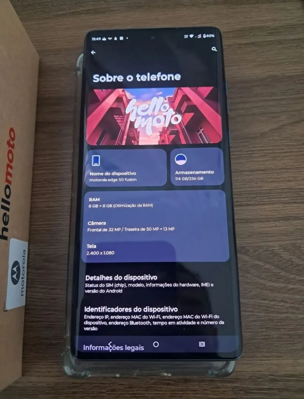 Motorola Edge 50 fusion