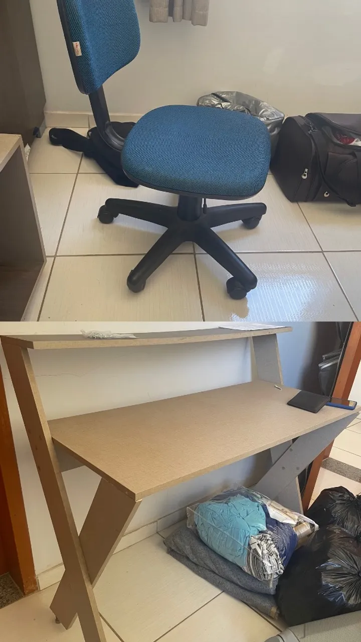 Escrivaninha + cadeira