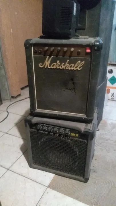 Amplificador prá guitarra e teclado  - Foto 3
