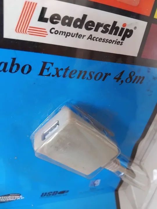 Extensor USB 4,8m - Leadership
