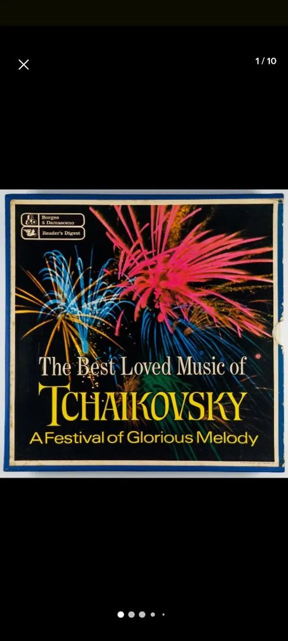 Coleção Vinil Tchaikovsky / Vinil / Disco / Instrumental