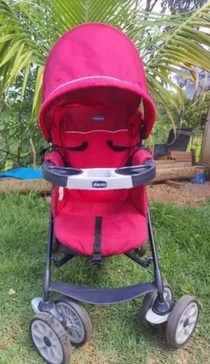 Carrinho de Bebê Chicco - Usado - Foto 4