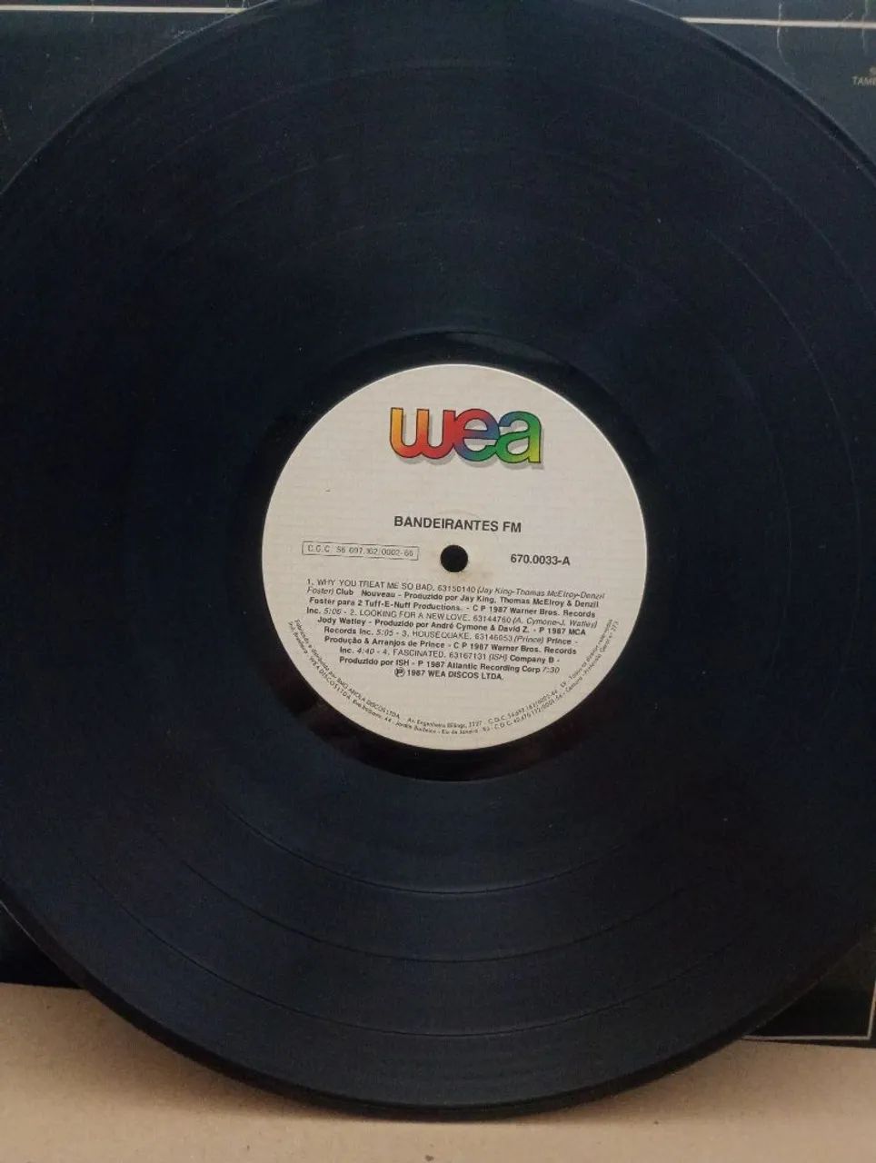 LP bandeirantes FM 1987 internacional  - Foto 4