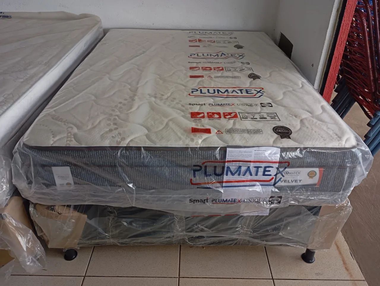 Cama Box Casal Plumatex molas ensacadas  - Foto 4