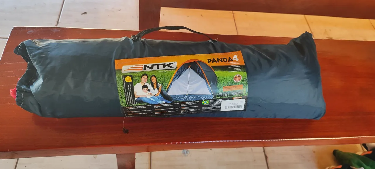 Barraca NTK Panda 4 Pessoas - Acampamento