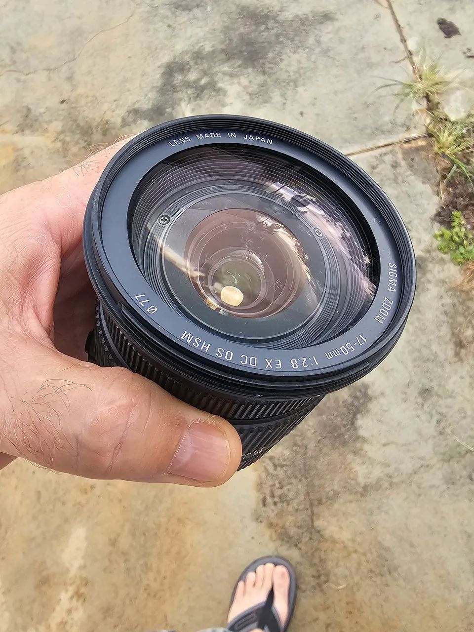 Lente Sigma 17 50mm F2.8 DC OS EX HSM Para Canon - Acessórios para