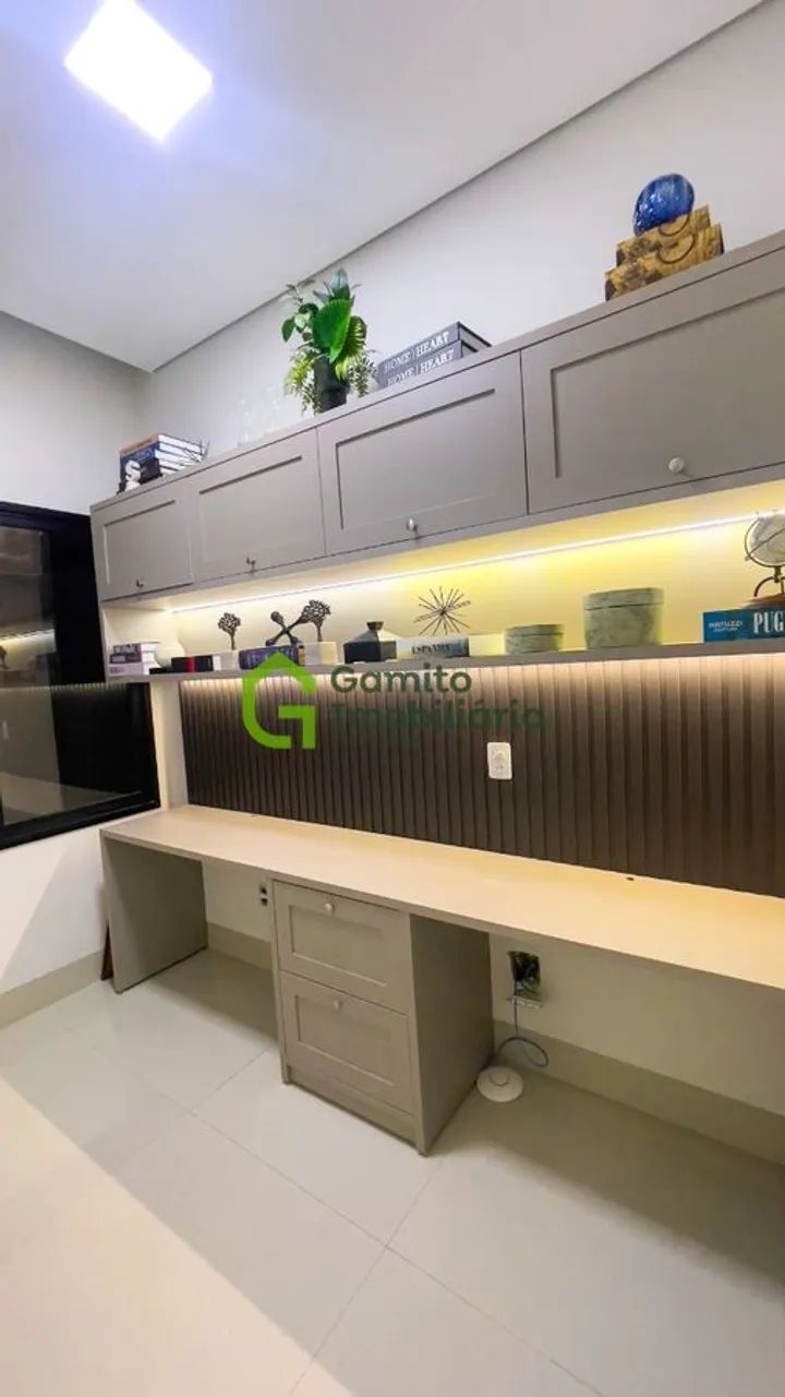 Casa com 3 suítes, home, escritório, toda mobiliada no Cond Quinta do Lago - Foto 4