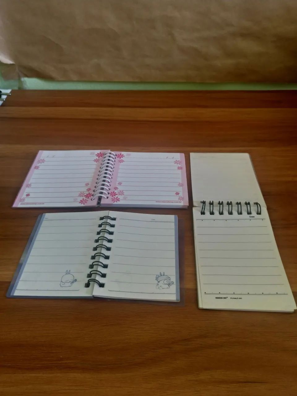 3 cadernos de bolso - Foto 3