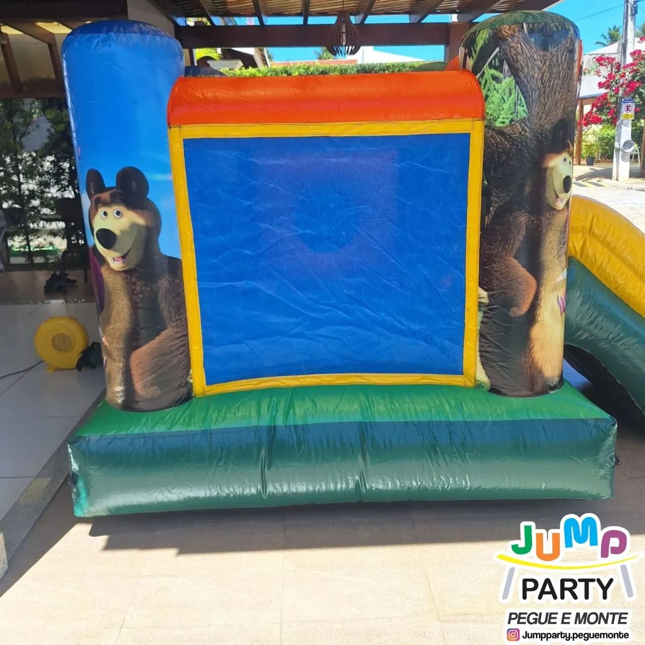 Castelo Inflável Disney Princesas ou Masha e o urso Novo - Foto 6