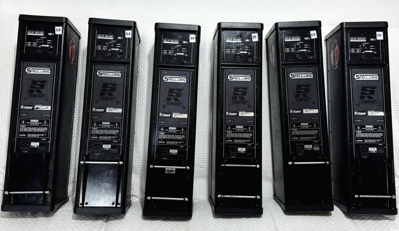 Caixa staner LINE Vertical Ativa 350W Preta SLR-504S - Foto 5