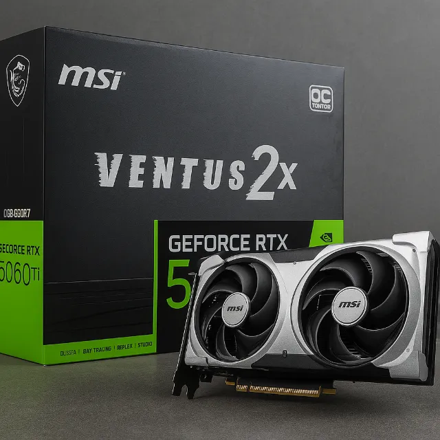 PLACA DE VIDEO RTX 5060TI 8 GB MSI VENTUS 2X GDDR7