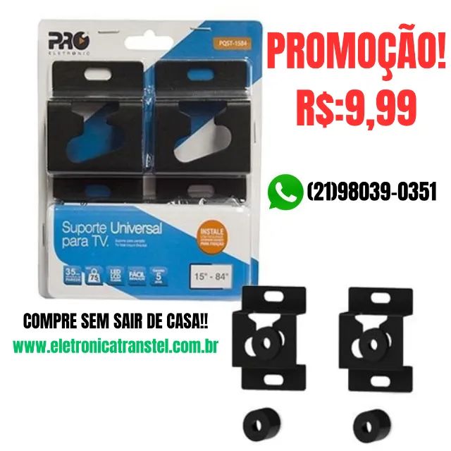 suporte de Tv fixo Universal de 14 até 100 polegadas - Foto 2