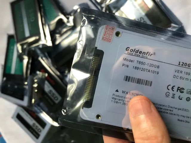 HD SSD 120GB Goldenfir Novo ! - Foto 3