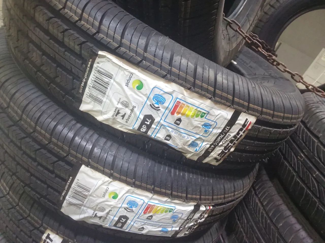  Super promoção de pneus   Pneus novos para carros - vários tamanhos - Foto 3
