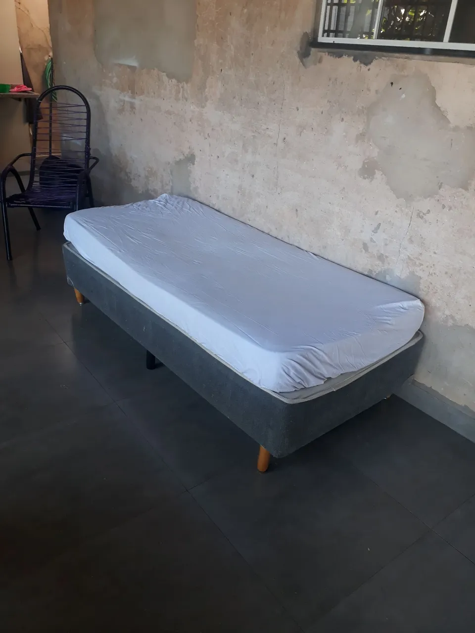 Cama Box de Solteiro