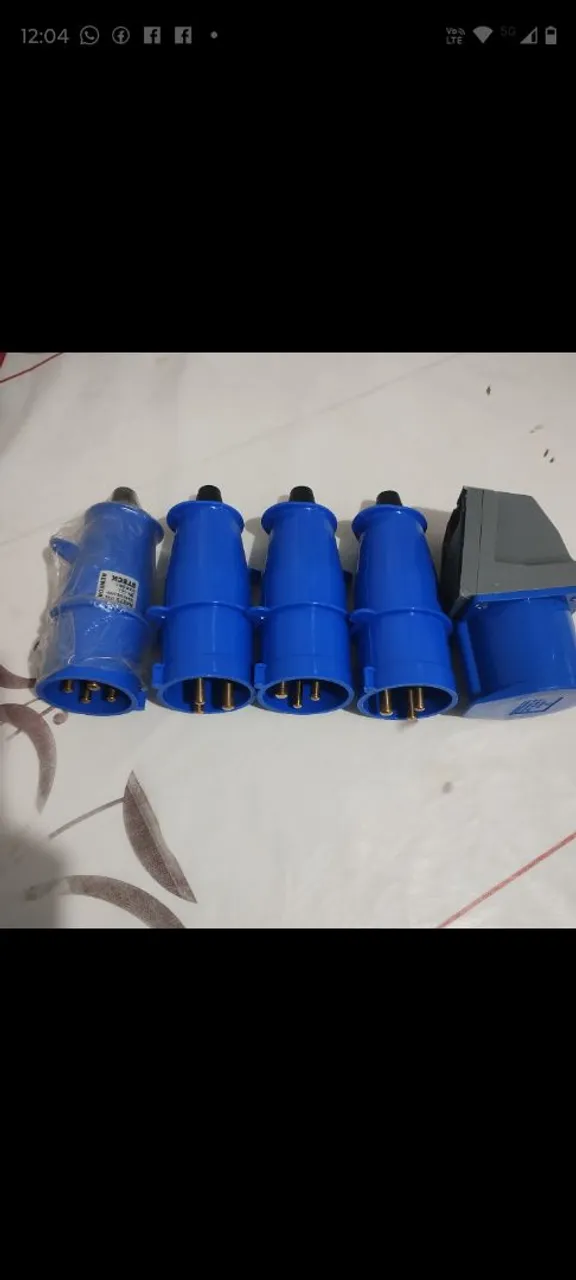 Conectores elétricos para instalação Steck