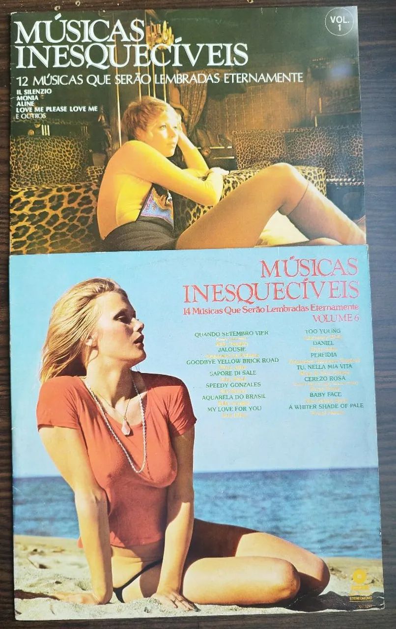 LPs Músicas inesquecíveis