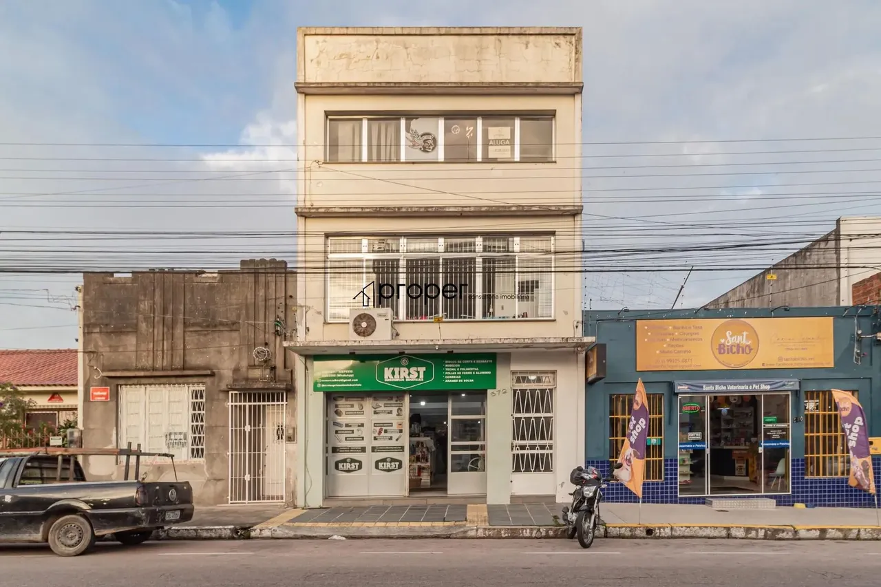 Sala comercial com apartamento para aluguel no Centro - Pelotas/RS