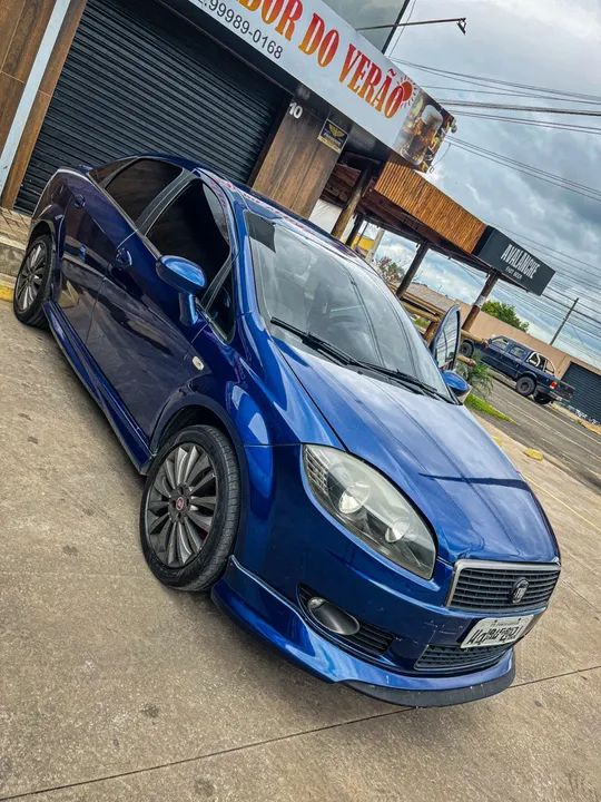 Fiat Linea T-Jet 2009 Sedã esportivo completo Turbo Impecável