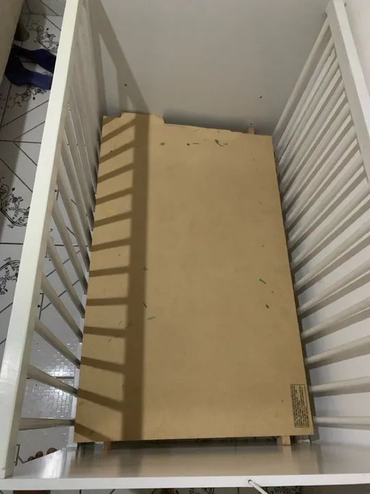 Berço de Bebê Branco - Foto 3