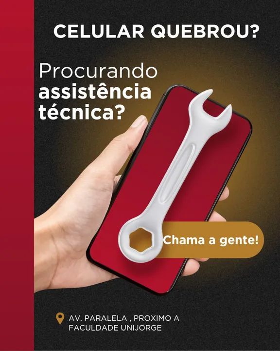 Sua Tela Quebrou?  Nos trocamos pra você!