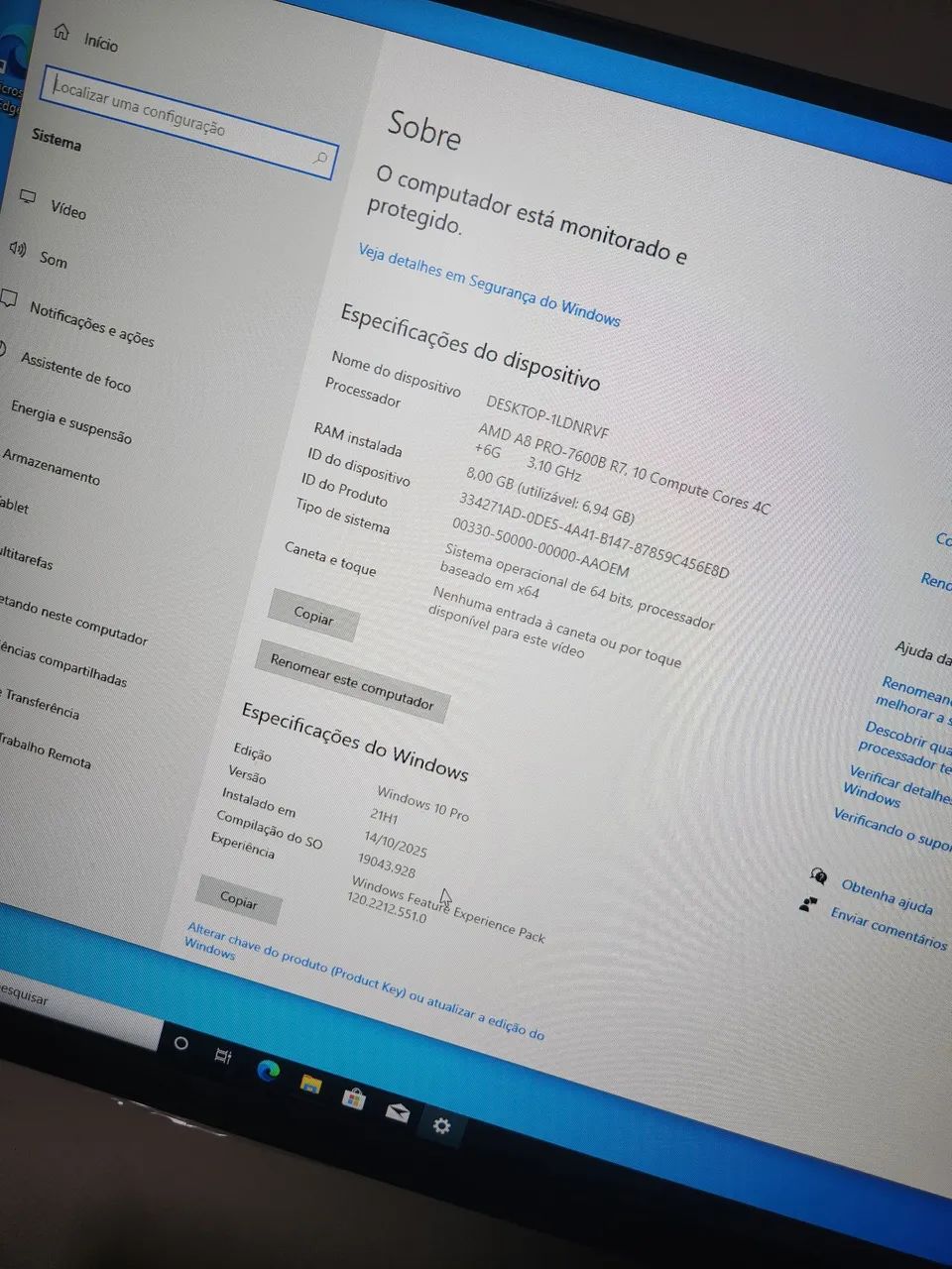 Cpu Amd A8 Computadores e Desktops Gilberto Mestrinho, Manaus