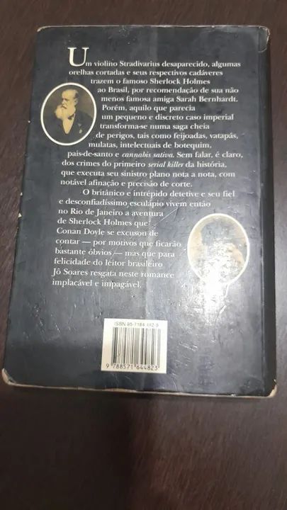 Livro O Xangô de Baker Street - Foto 2