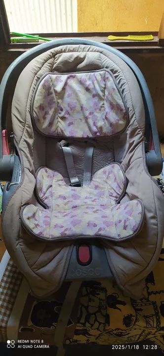 Cadeirinha de bebê para carro - Conforto e segurança