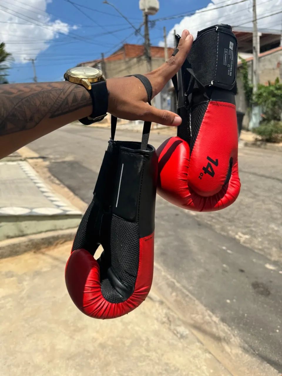 Luvas de Boxe - 14oz - Foto 4