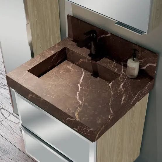 Nicho de porcelanato marrom, faço entrega  - Foto 3