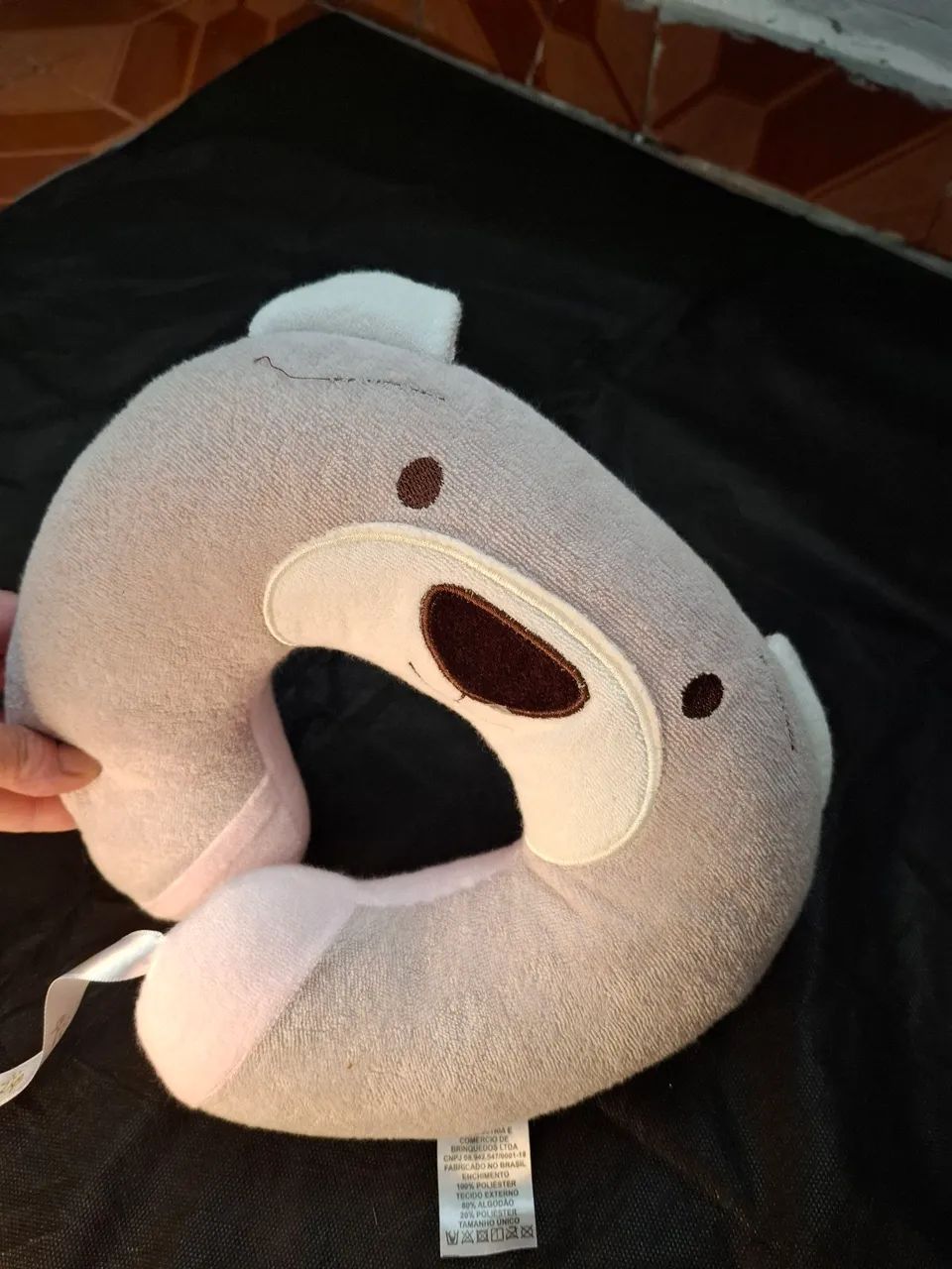 Travesseiro de pescoço para bebê - Urso - Foto 4