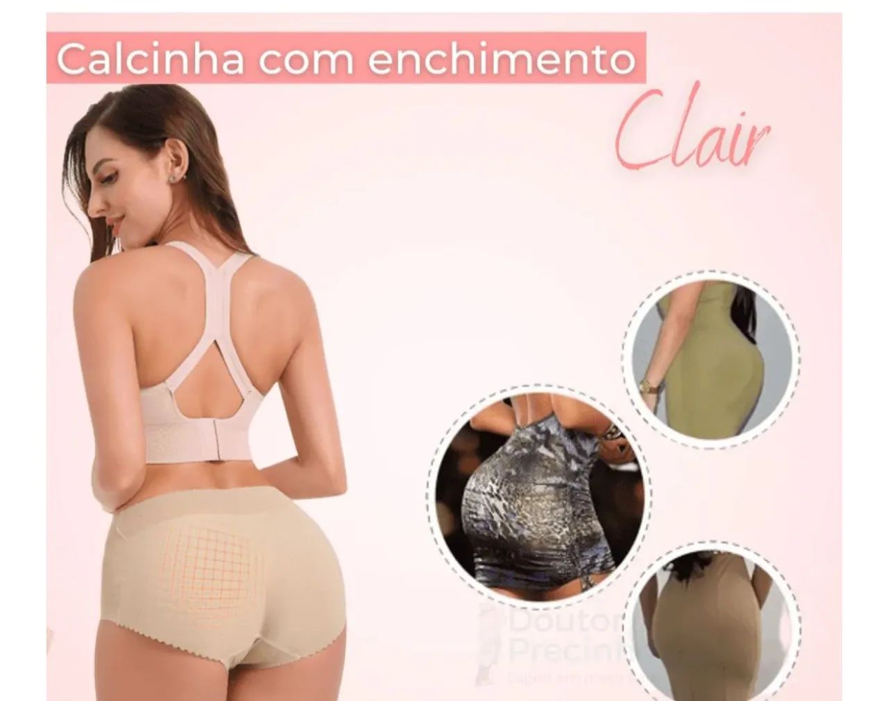 Calcinha de Modelagem do Bumbum - Foto 4