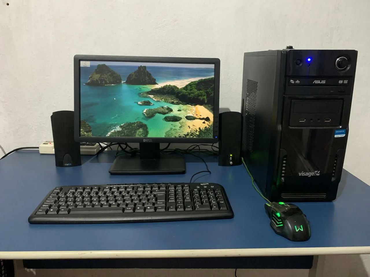 Pc Completo Asus com Monitor Dell