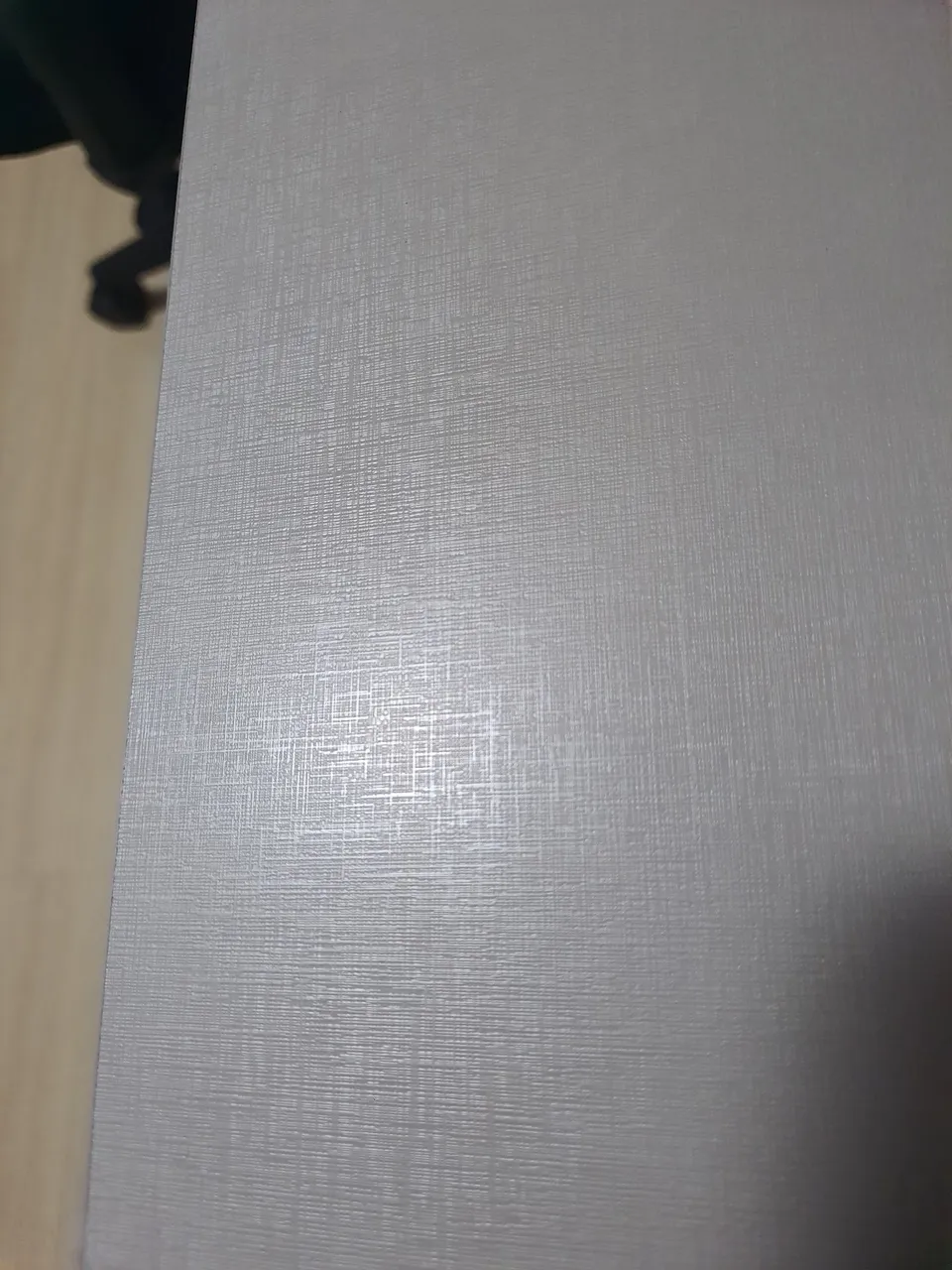 Mesa de Escritório Decorativa Cinza Claro