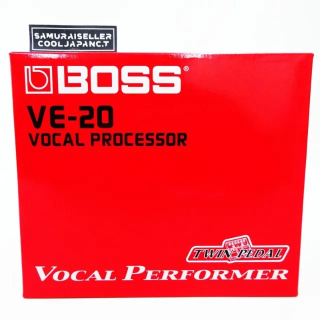 即発送 boss VE-20 VOCAL PROCESSOR 箱付き ボーカルエフェクター】BOSS(ボス) VE-20展示中！｜島村楽器 イオン