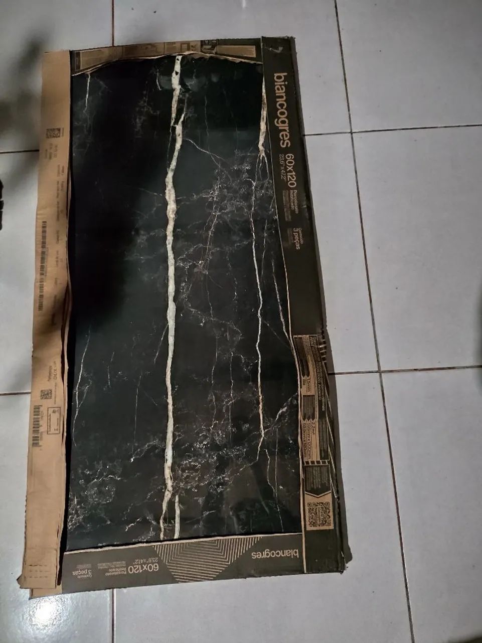 Porcelanato 60x120 Biancogres - Novo!