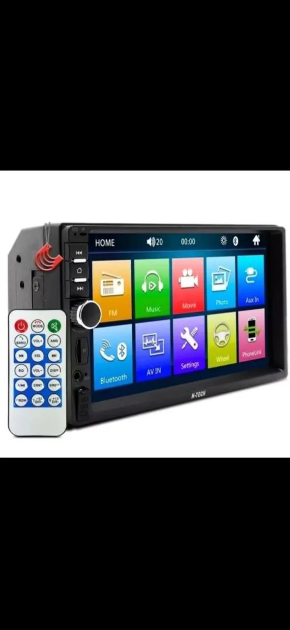 Multimídia 7 polegadas toque Screen 