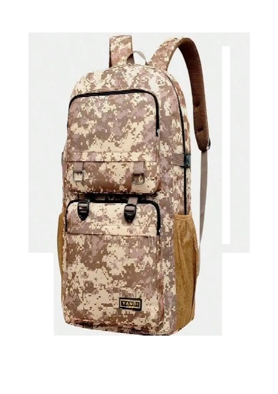 Mochila Tática Camuflada Militar 50 Litros Masculina