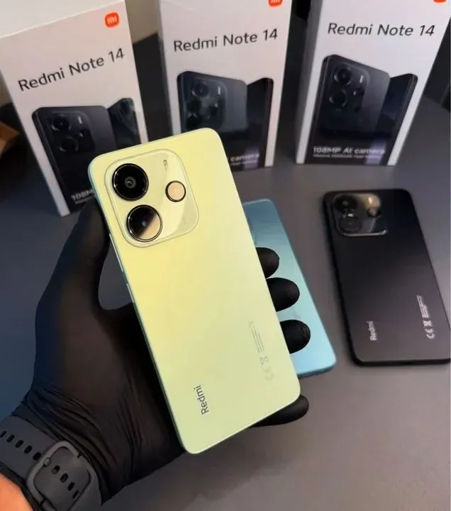 Redmi Note 14 256/8Gb Preto Azul e Verde Bateria 5.500 Mah LACRADO ENTREGAMOS