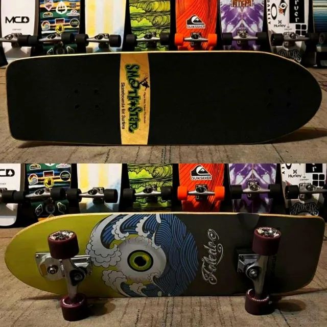 Skate SmoothStar Filipe Holy Toledo Simulador Surf Carver Yow