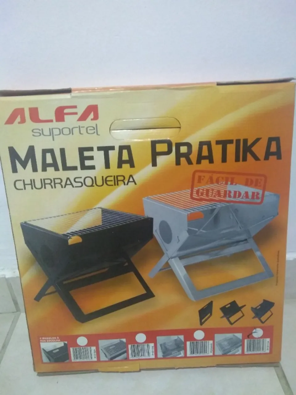 Churrasqueira para acampamento