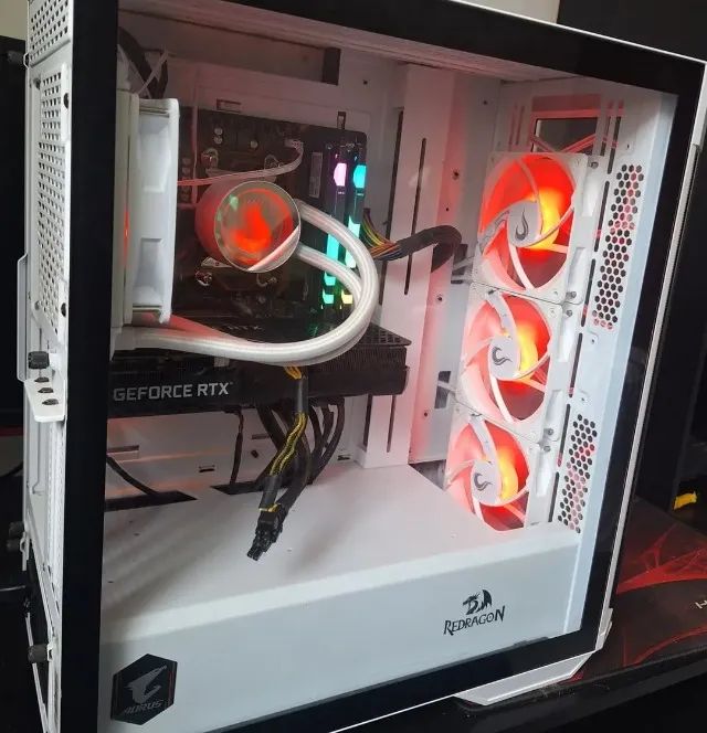 PC Gamer Ryzen 5 5600 | RTX 3060 Ti | 16GB RAM RGB | SSD 500GB | Fonte Corsair 650W  - Foto 5