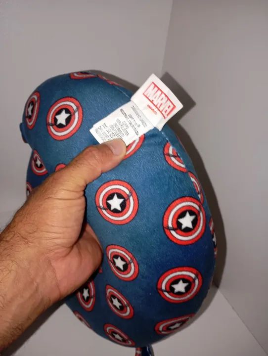 Almofada encosto pescoço cabeça Marvel - Foto 2