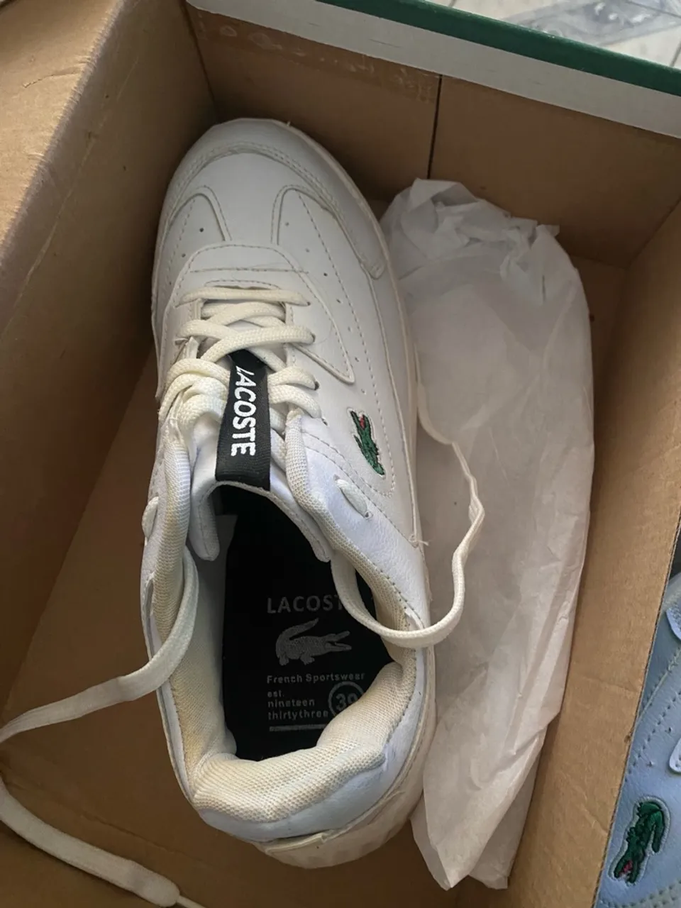 Tênis Lacoste Branco Original