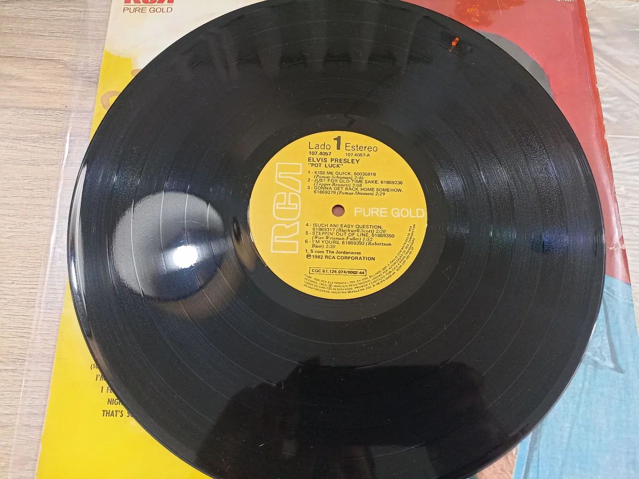 LP vinil Elvis Presley - Pot Luck (1962) - Foto 3