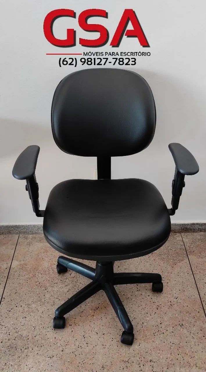 Cadeira executiva lisa ( Entrega grátis ! )