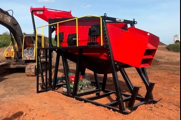 Peneira vibratória planta reciclagem - Foto 4