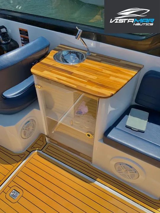 Lancha Atymar 30 pés Open com banheiro (Super nova) - Foto 5