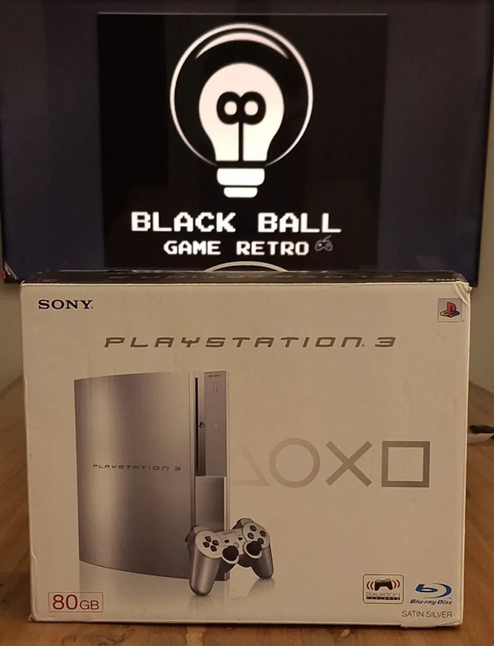 Console PS3 Fat Silver Original e Completo Desbloqueado - Foto 4
